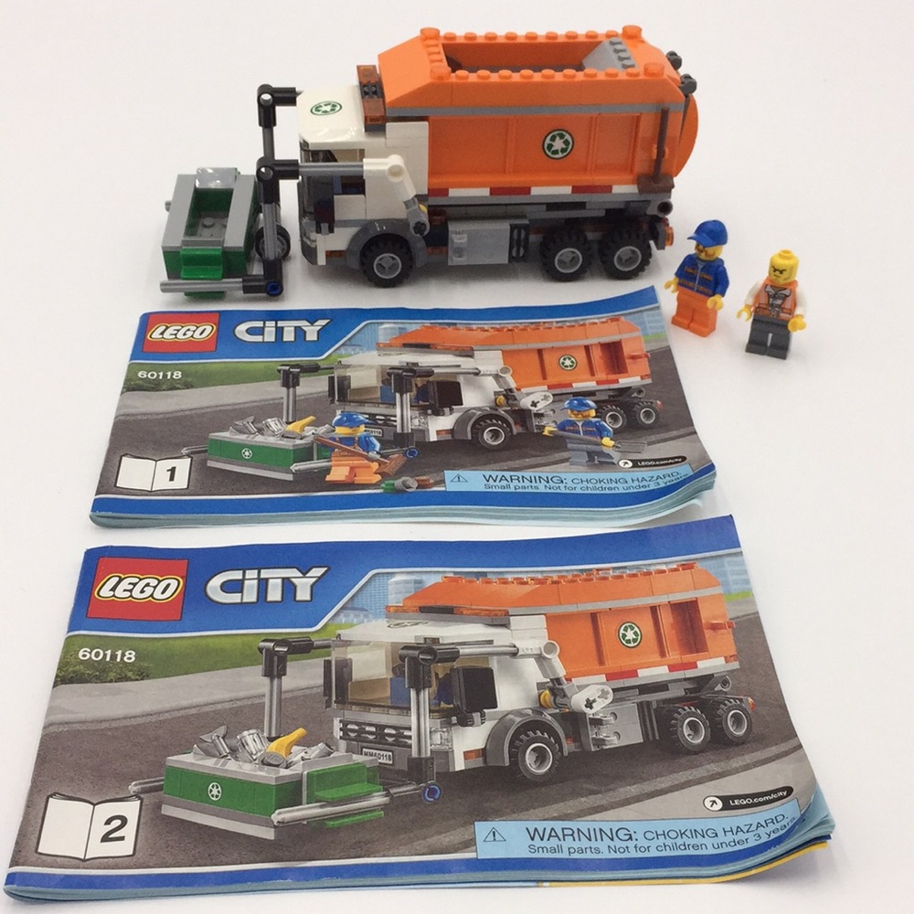 Lego City Garbage Truck Vehicle 60118 Building Set